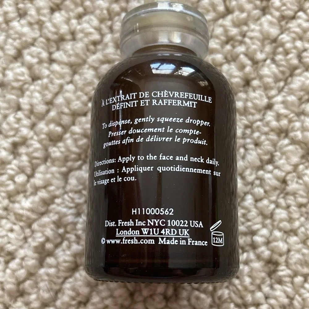 Fresh Cosmetics Black Tea Age Delay Firming Serum 1 fl oz 30 mL Anti-Aging